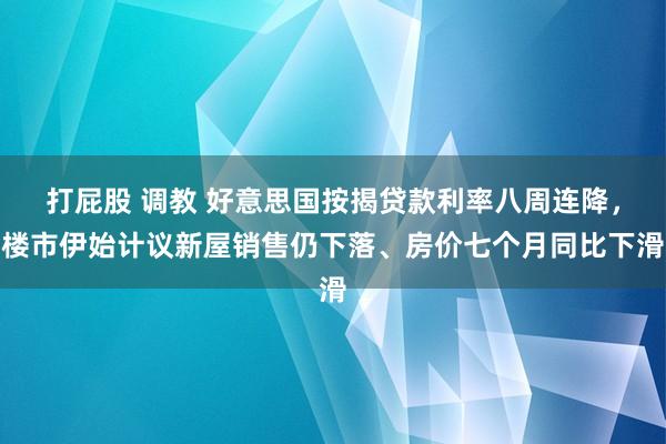 打屁股 调教 好意思国按揭贷款利率八周连降，楼市伊始计议新屋销售仍下落、房价七个月同比下滑